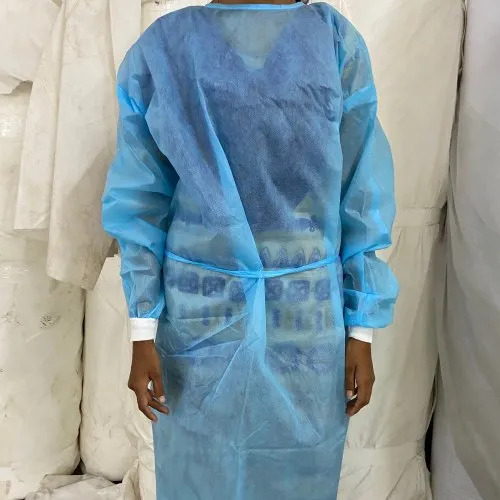 डिस्पोजेबल नॉन वेवन आइसोलेशन गाउन