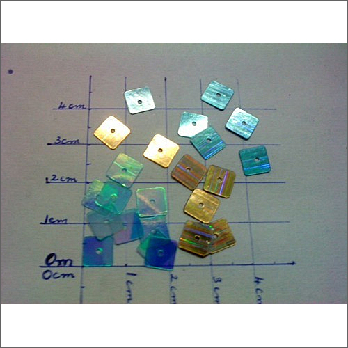 कोई भी 300+ 7 मिमी स्क्वायर टील सेक्विन