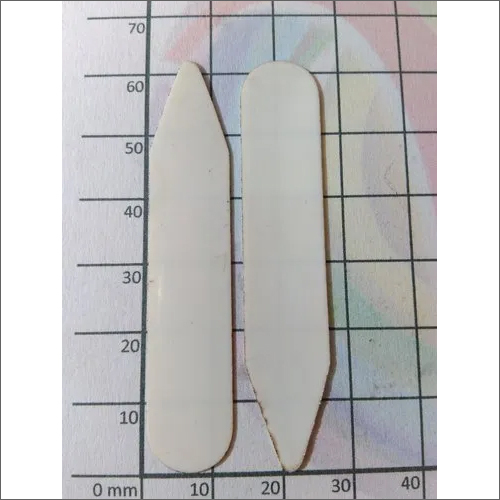 व्हाइट 63 एमएम पीवीसी बुलेट शेप सेक्विन