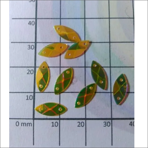 पीला 13 एमएम मार्क्वेस एक्स सेक्विन