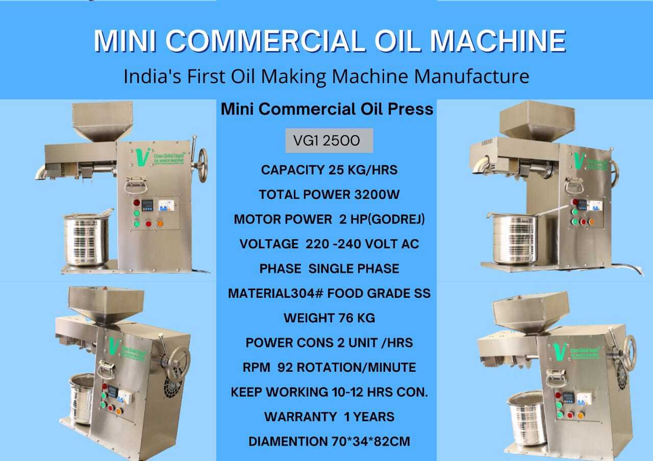 Semi-automatic Peanut Oil Extraction Machine For Business