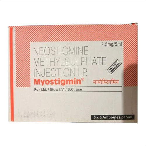 Liquid 2.5mg Neostigmine Methylsulphate Injection Ip