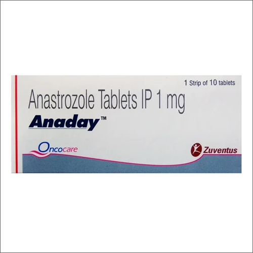 1mg एनास्ट्रोज़ोल टैबलेट आईपी जनरल मेडिसिन्स