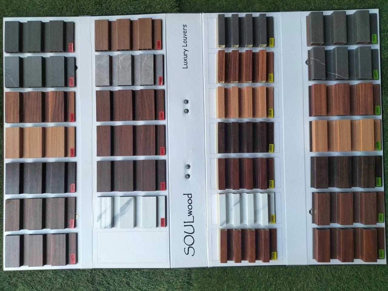 Wpc Louvers External Wall Materials