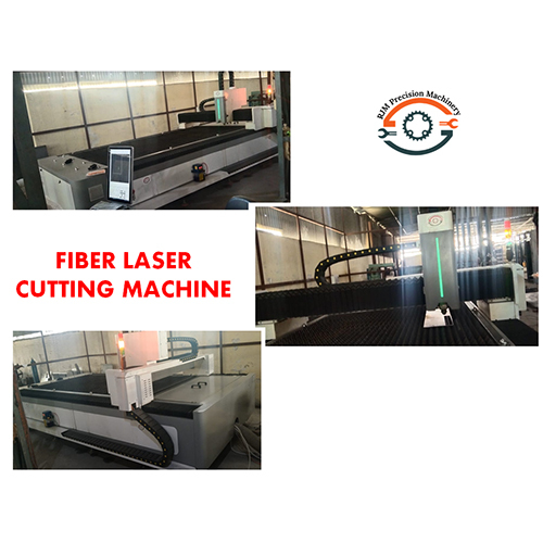 Fiber Laser Cutting Machine - Metal Material , Low Noise Operation , Automatic Grade with Human Machine Interface Control