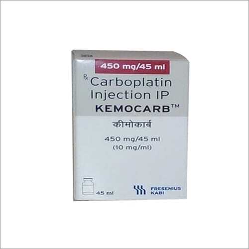 Carboplatin Injection IP - 450 mg/45 ml , Effective Cancer Treatment, Fast-Acting, Safe Injection, Reliable Results, Allopathic Form