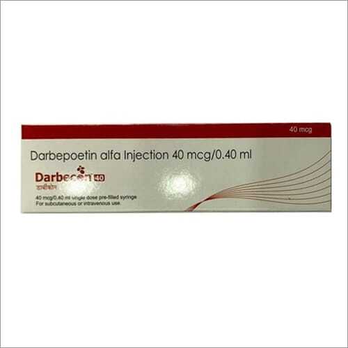 Darbecon - 40 MCG Darbepoetin Alfa Injection | Bone Marrow Stimulant, Reduces Transfusions, Treats Anemia, Liquid Form