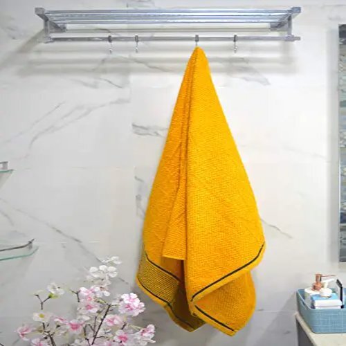Mustard Solid Turkish Design Towel