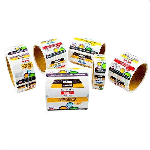 Yellow Digital Printing Label