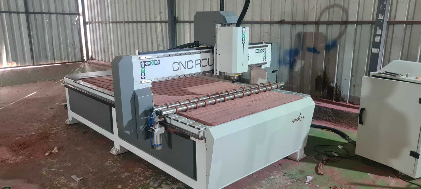 White High Speed Cnc Router Wood Working Machine