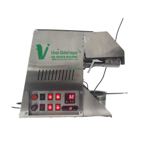 Home Use Domestic Oil Maker Machine 1000 Watt - Automatic Grade: Automatic
