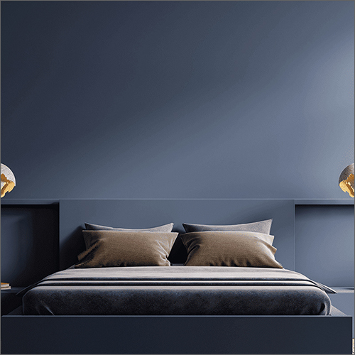 Wooden Cot Bed - Artwork: Painted