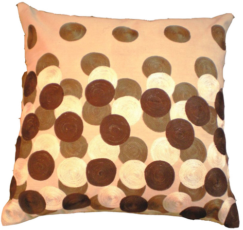 धागा कढ़ाई की उ cushions कवर