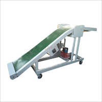 माइल्ड स्टील ट्रक लोडर बेल्ट कन्वेयर