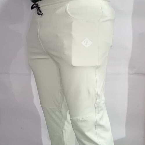 Tagzira Lower - Striped Unisex M-39 L-40 Xl-41 Waist Sizes | Cream White Fully Washable Trendy For All Seasons