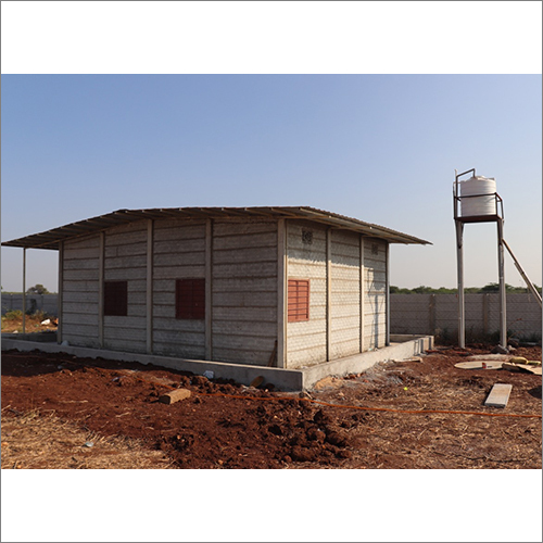 Precast Office Room - Cement/Concrete Material, Polished Surface Finish | Commercial Usage, Durable and Quality Assured Design