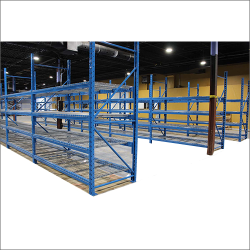 Blue Industrial Light Duty Storage Rack