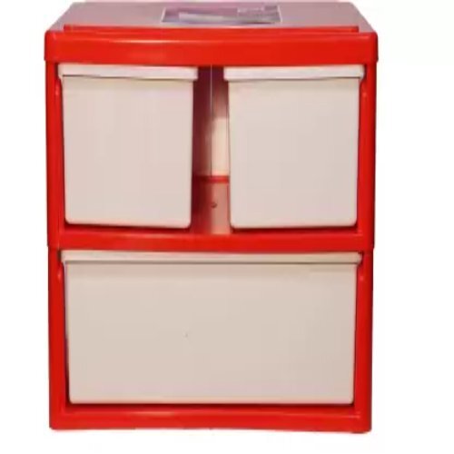 White Plastic Desk Organizer