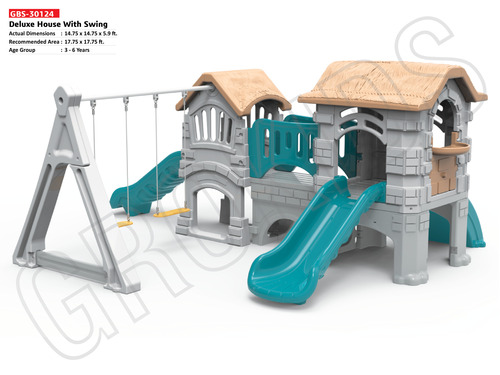 स्विंग के साथ डीलक्स हाउस