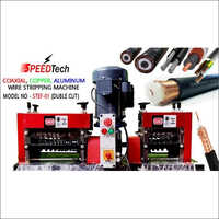 High Efficiency Single Phase Armoured Wire Stripping Machine