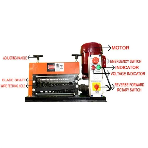 Automatic Wire Stripping Machine - Stainless Steel, High Efficiency | PLC Controlled, Fully Automatic, Industrial Use