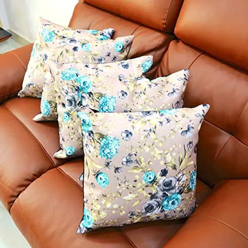 Flowers Pattern Premium Decorative Hand Made Throw Application: Home