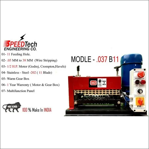 Automatic Wire Stripping Machine - Stainless Steel, High Efficiency | Plc Controlled, Fully Automatic, Industrial Use