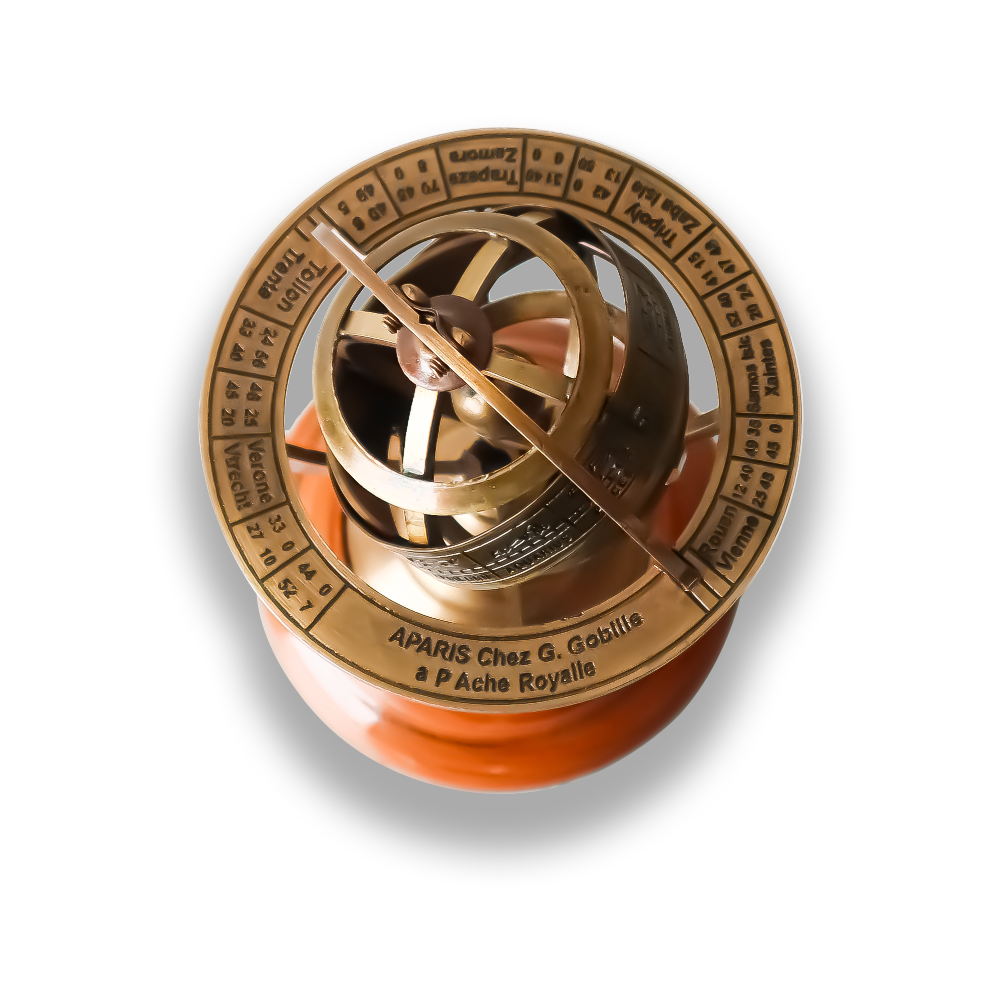 Brass Shiny Armillary Globe