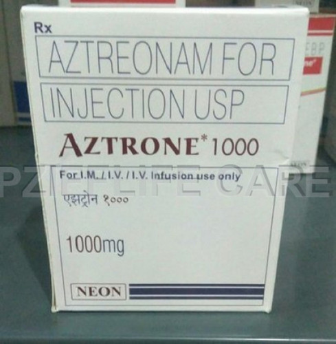 Liquid Aztreonam For Injection AZTRONE 1000MG