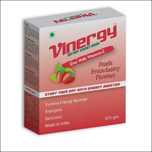 Vinergy Instant Energy Drink (Strawberry Flavor)