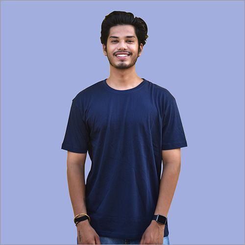 Navy Blue Round Neck T Shirts Age Group Adult At Best Price In Aligarh