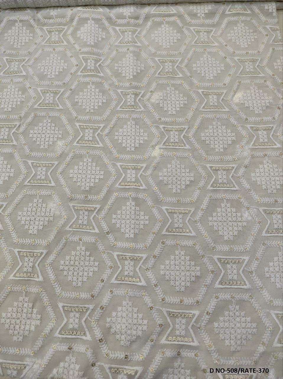 Sequin Georgette Fabric