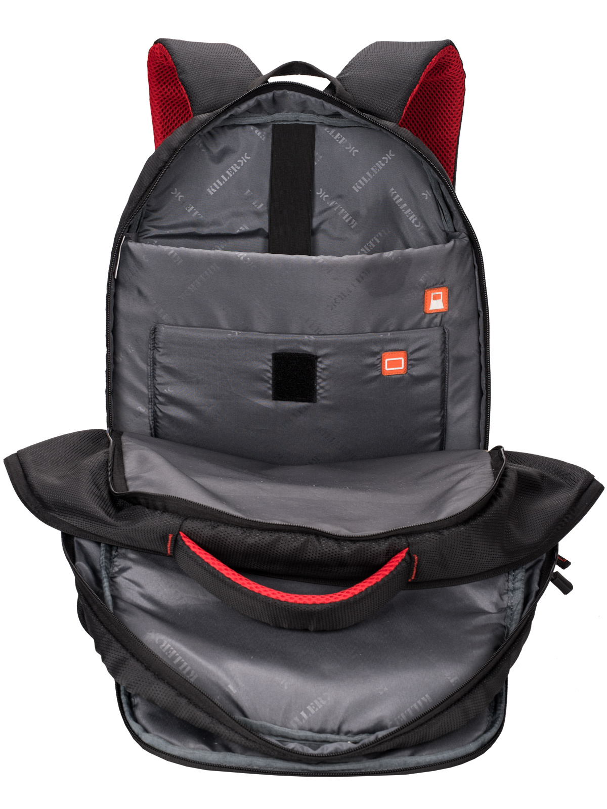 Killer Louis 38l Black Laptop Backpack Design: Solid