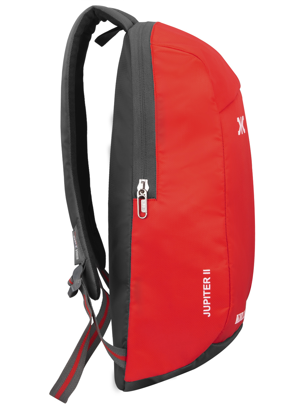 Killer Jupiter Red 12l Daypack - High-grade Pu Coated Polyester 9.5x16x4.5 Inches Red | Unisex Multi-purpose Moisture Proof Zipper Top