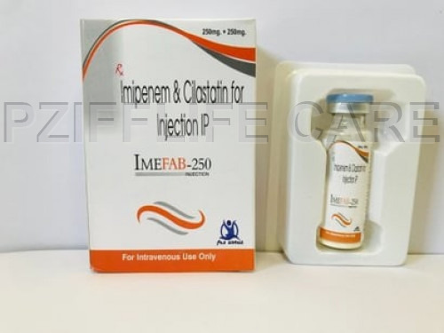 इंजेक्शन के लिए तरल इमिपेनेम और सिलास्टैटिन Imefab 250mg