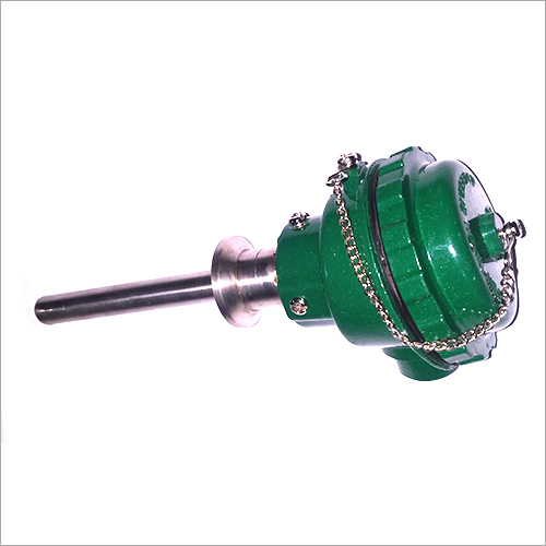 Temperature Transmeter With Sensor - High Resolution, Stainless Steel | Ideal for Industrial Applications, Accurate Measurements