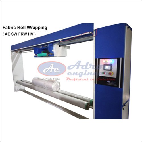 Fabric Roll Wrapping Machine - LDPE Stretch Film, 200mm - 600mm Diameter, 1500m - 3000m Length, 250% Stretching | Automatic, Metal Body, 440 Volt Power Supply, Warranty Included
