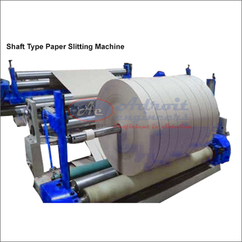 Paper Slitting Machine - 2 HP Diesel Powered, Automatic Operation | Painted Surface, Industrial Usage, Warranty Included