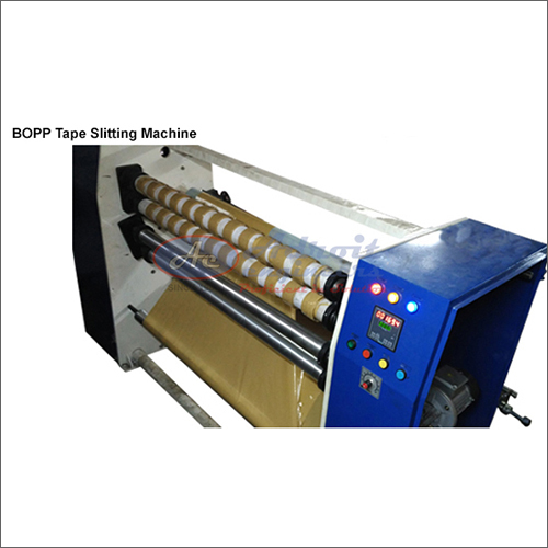 BOPP Tape Slitting Machine - Electric, 420W Power | Automatic Operation, Painted Surface, Industrial Application, Warranty Included