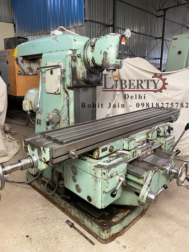 TOS FA-4U Universal Milling Machine - Table Size 1600 mm x 315 mm, XYZ Travel 1000 mm x 300 mm x 400 mm, Universal Rotating Table, Bracket Included