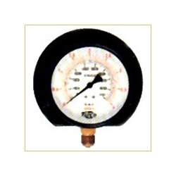 कुचले हुए स्टील के प्रेशर गेज़