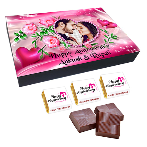 Brown Anniversary Beautiful Chocolate Gifts Box