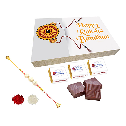Brown Raksha Bandhan Chocolate Gift Box