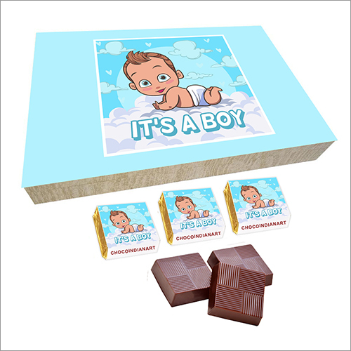 Brown Baby Print Delicious Chocolate Gift Box