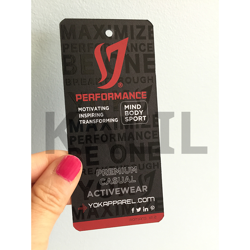 Printed Tags - Paper Board Material, Any Custom Shape & Style | Versatile Garment Branding Tool, Easily Recyclable For Eco-friendly Appeal