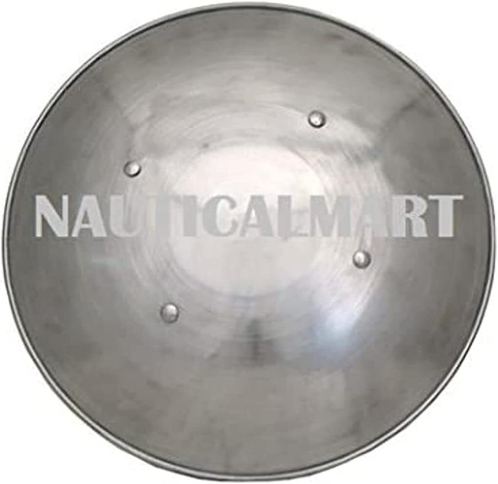 Nauticalmart Steel Domed Medieval Shield Metallic One Size