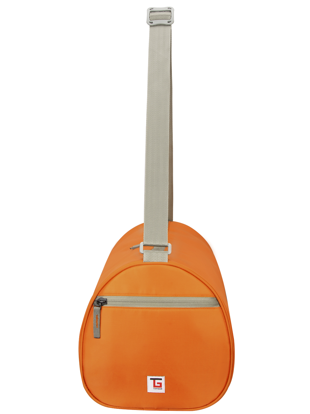 Gym Bag Tuffgear Workout Orange 23 Litre - 17x9.25x9 Inches, Moisture Proof, Durable Straps, Large Capacity, Adjustable Shoulder Strap, Zipper Top