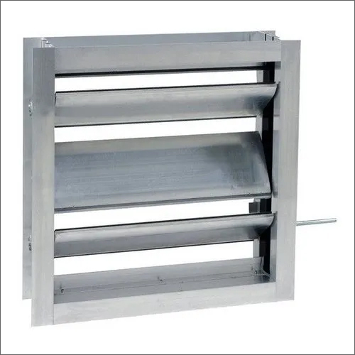 व्हाइट एल्युमिनियम एरोफ़ॉइल डैम्पर