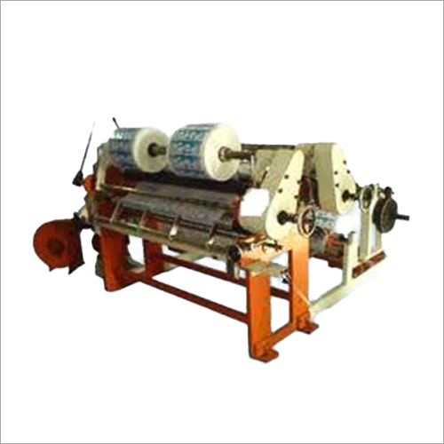 Paper Slitting Rewinding Machine - Stainless Steel, 300 Cutting Speed, 600 kg Weight | 3 Capacity, 5 Power, 445 Voltage, Semi-Automatic, 2 Year Warranty, Multicolor