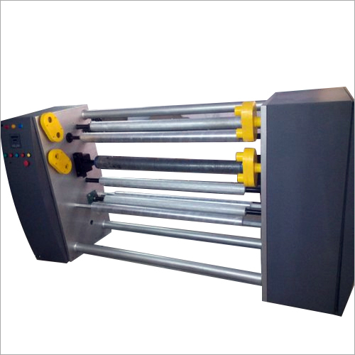BOPP Tape Slitting Machine - Steel, Black, Automatic Cutting | High Efficiency, Low Energy Consumption, Environmental Friendly, 2-Year Warranty